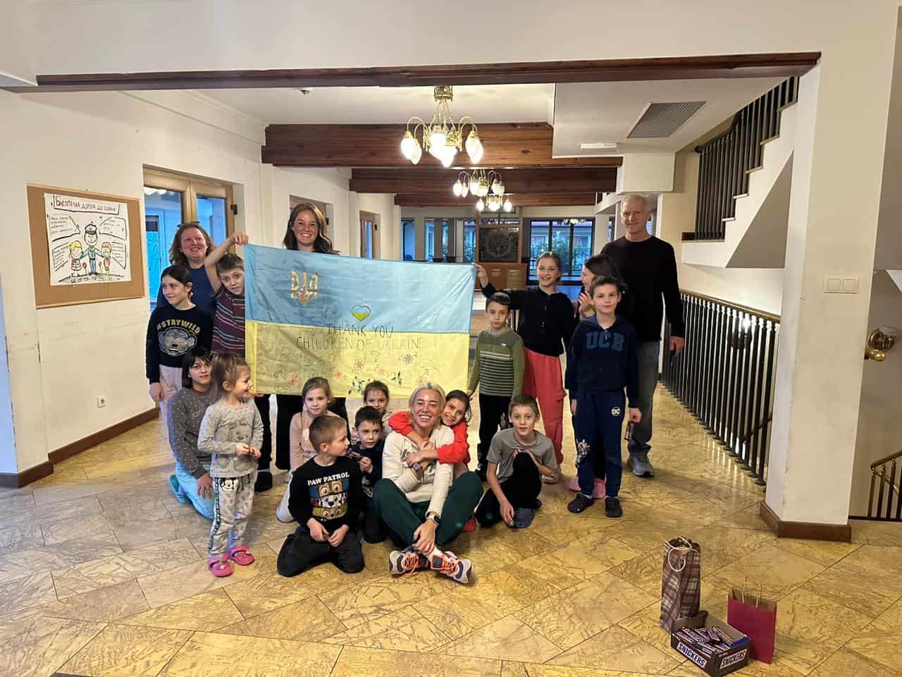 IMG-20240207-WA0140 Group of Ukrainian orphans in Poland gather with volunteers for Christmas celebrations